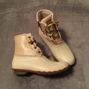 Sperry Saltwater Canvas Boots